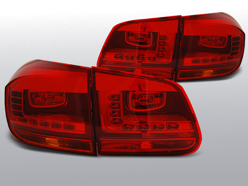 VW TIGUAN 7N - Zadní světla LED - Červená