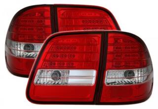MERCEDES E W210 T-MODELL - Zadní světla LED - Červená