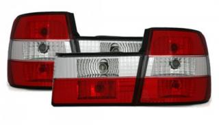 BMW E34 - Zadní světla Čirá - Červená