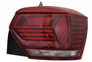 VW POLO 6 2G - Zadní pravé světlo TYC - Červené