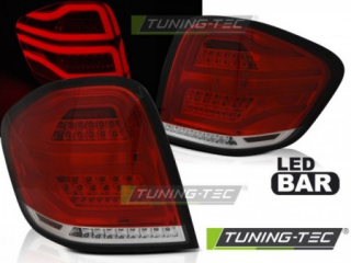 MERCEDES ML W 164 -  Zadní světla LED BAR TAIL LIGHT- Červená/bílá