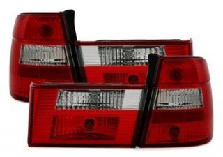 BMW E34 TOURING - Zadní světla Čirá - Červená