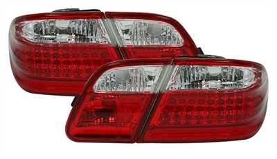 MERCEDES E W210 - Zadní světla LED DEPO - Červená